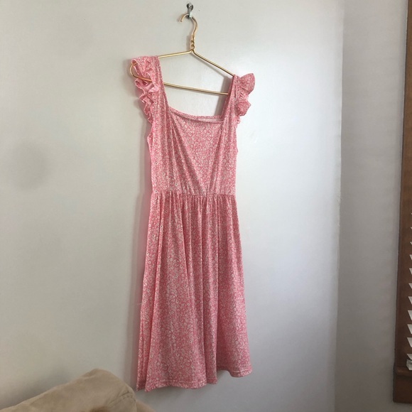 Pretty Floral Pink Sundress - Picture 2 of 7